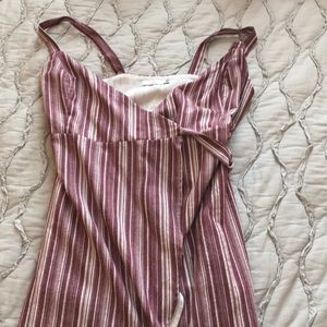 Maroon and White dress from Raelynns